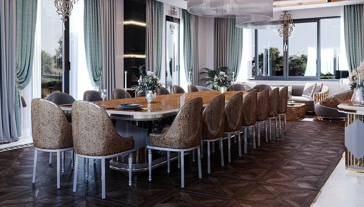 Mesina Dining Hall Set| marzenofurniture.co.uk