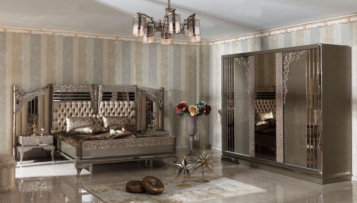 bedroom, luxury, furniture