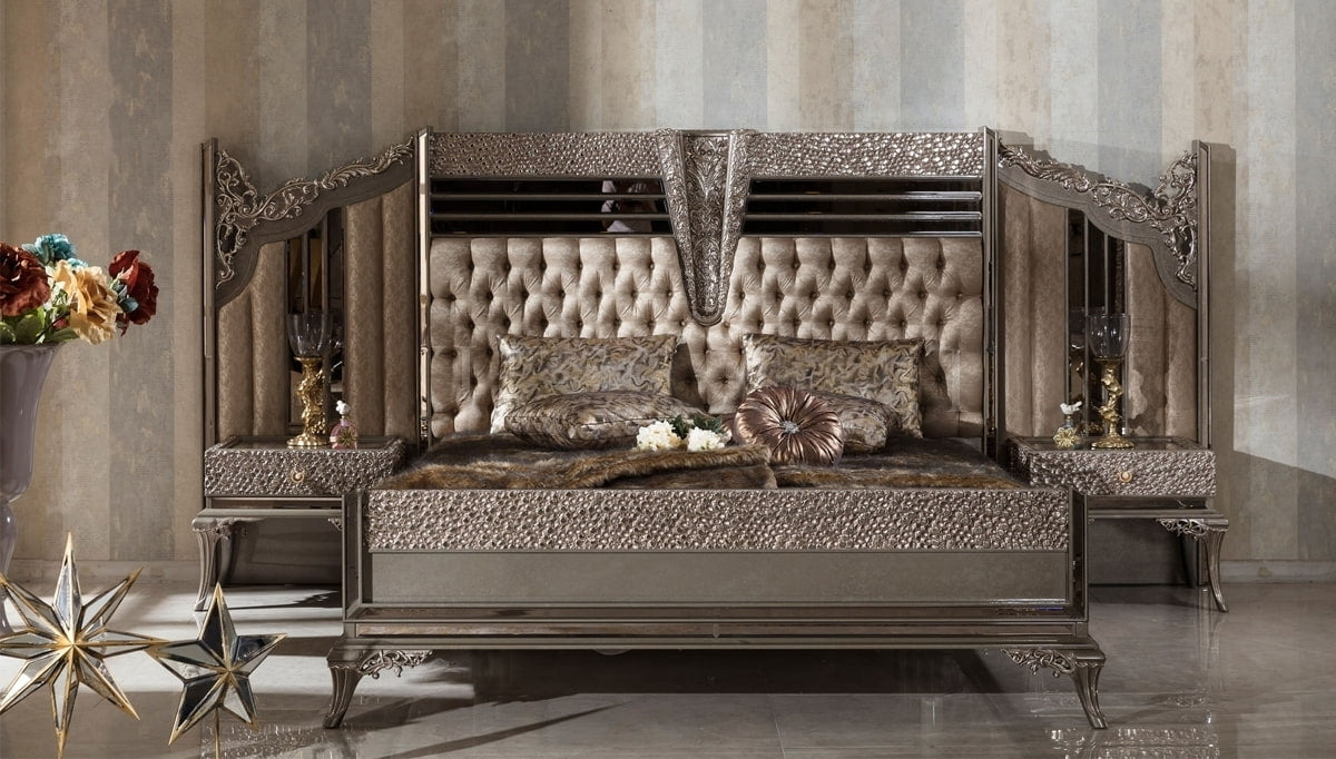 bedroom, luxury, furniture