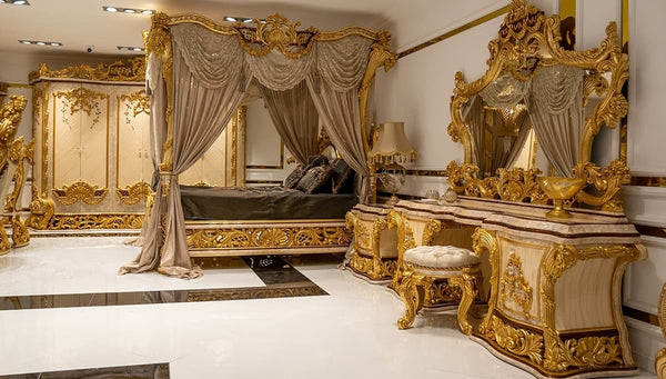 bedroom, furniture, luxury